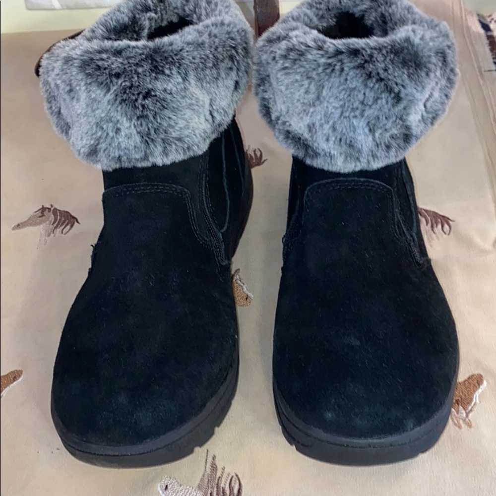 Black suede KHOMBU - Picture 6 of 9
